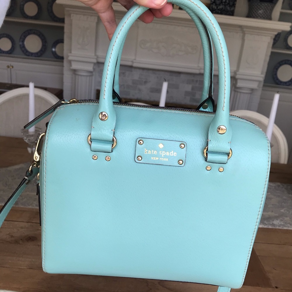 Kate Spade - Gorgeous Robins Egg Blue Satchel